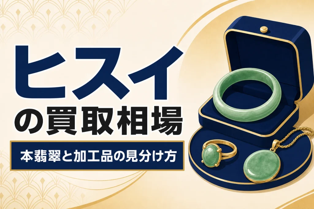 翡翠（ヒスイ）の買取相場｜本翡翠と加工品の見分け方
