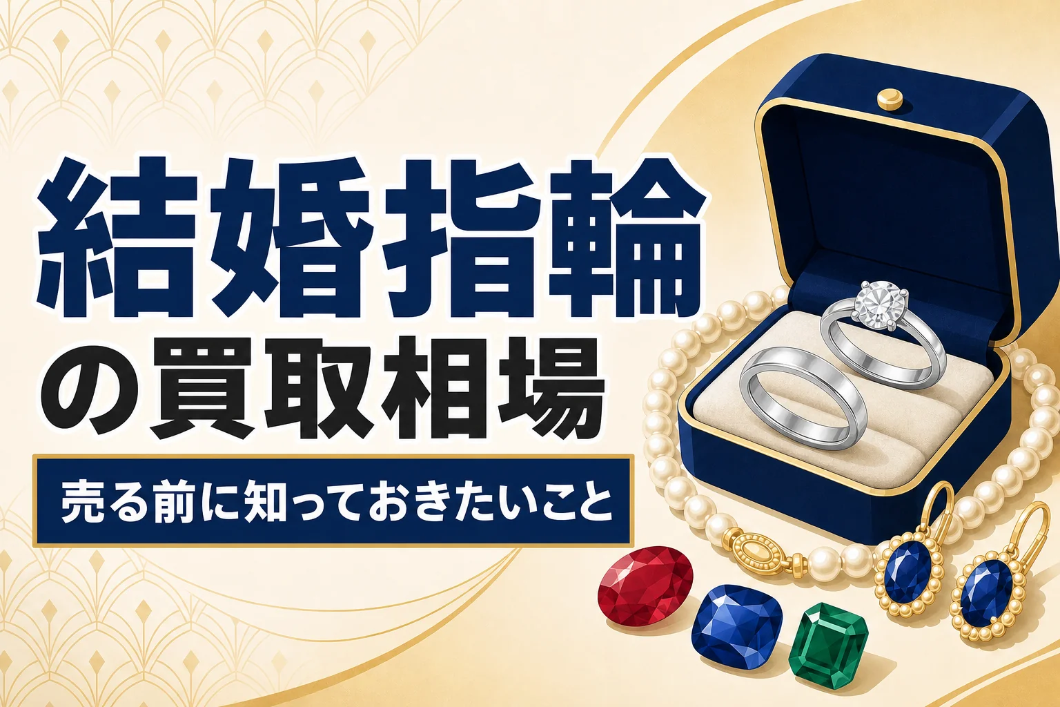 婚約指輪・結婚指輪の買取相場|売る前に知っておきたいこと