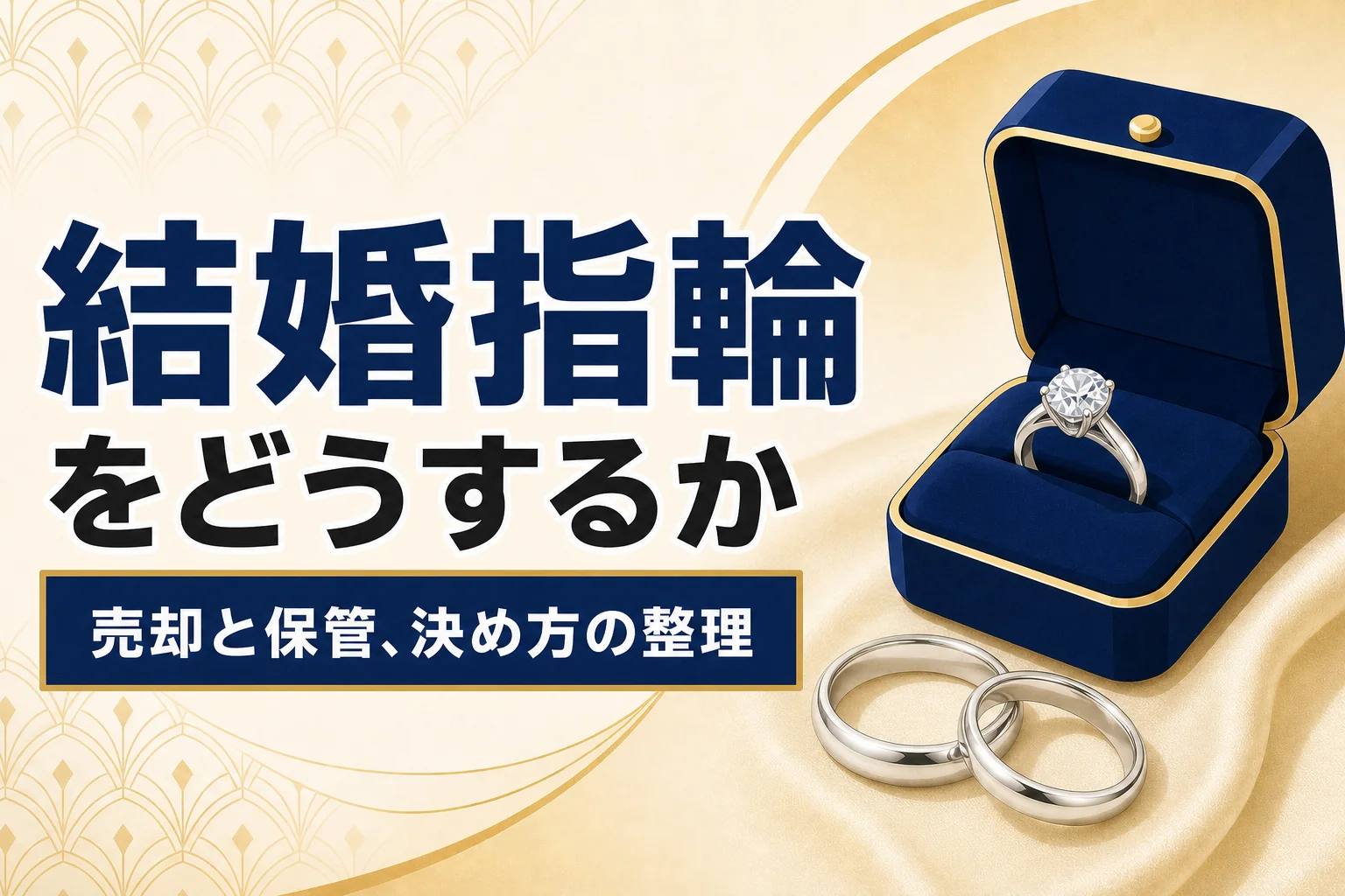 離婚後の結婚指輪・婚約指輪をどうするか｜売却と保管の判断